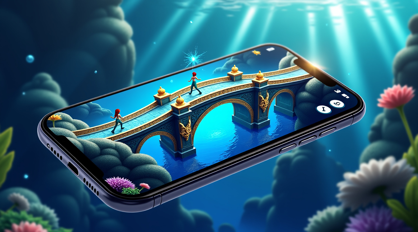 Juego de puentes en móvil